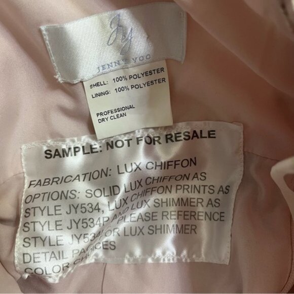 Jenny Yoo JY534 Bridesmaid Dress Women Size 12‎ - Picture 6 of 9